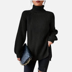 Old Fortune | Damski Sweter Dzianinowy z Wzorem Raglan