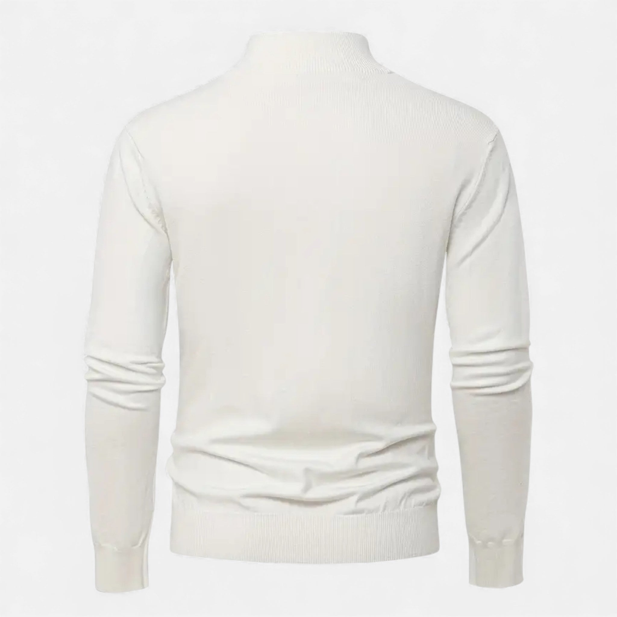 Old Fortune | Męska Kardigan Dzianinowy Half-Zip