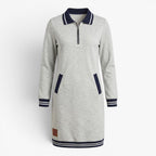 Old Fortune | Dames Casual Sportjurk met Kraag en Rits