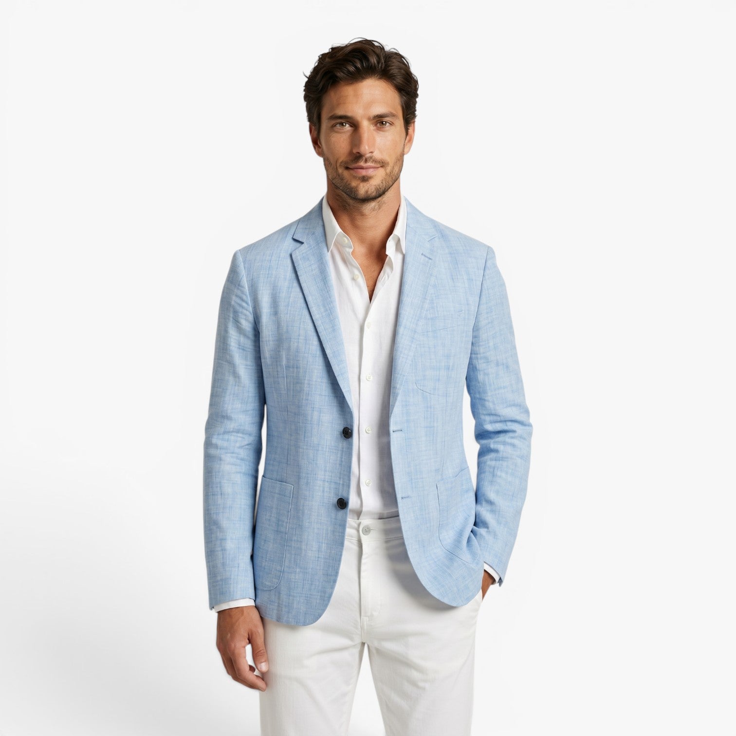 Old Fortune | Men's Summer Blazer with a Blend of Linen