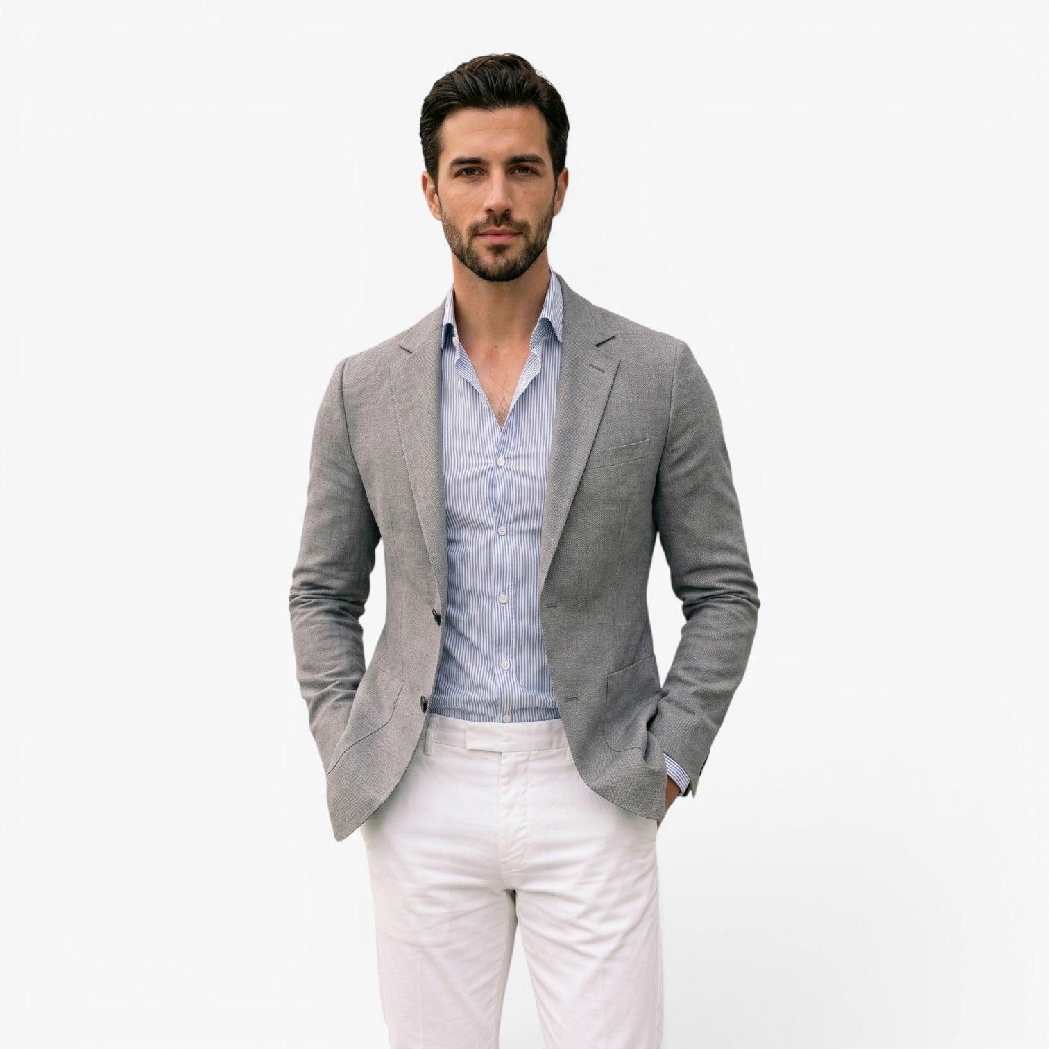 Old Fortune | Heren Elegante Blazer Smart Casual Slim Fit