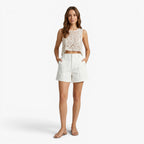 Old Fortune | Dames Tailleur Shorts met Hoge Taille