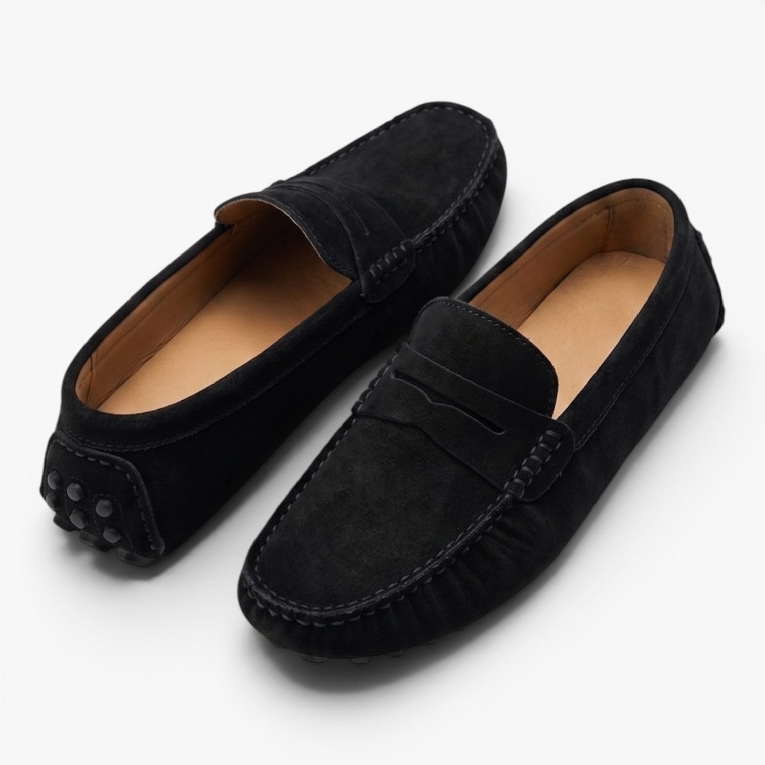 Old Fortune | Męskie Mokasyny Wsuwane w Stylu Casual
