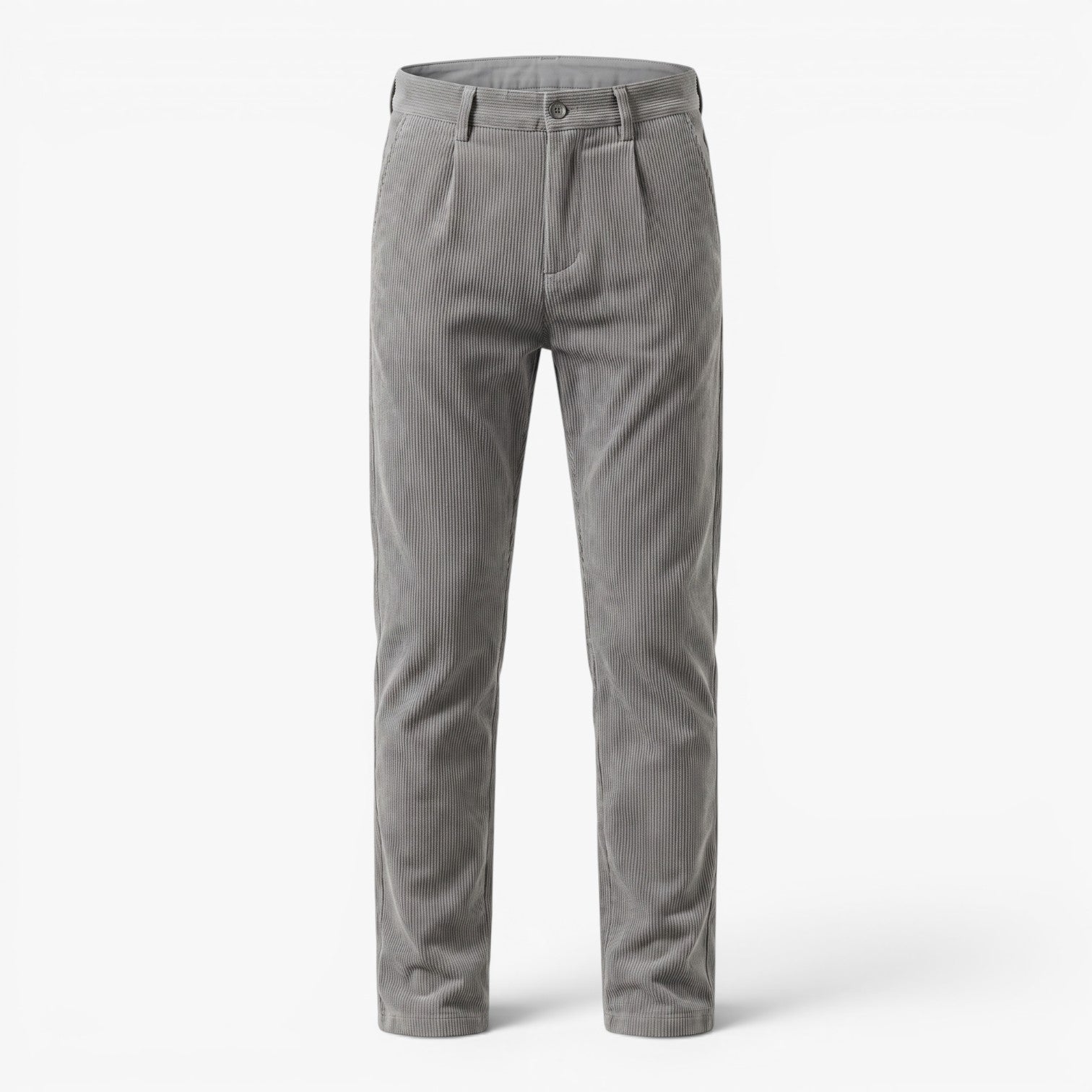 Old Fortune | Men's Slim Fit Corduroy Chino Pants