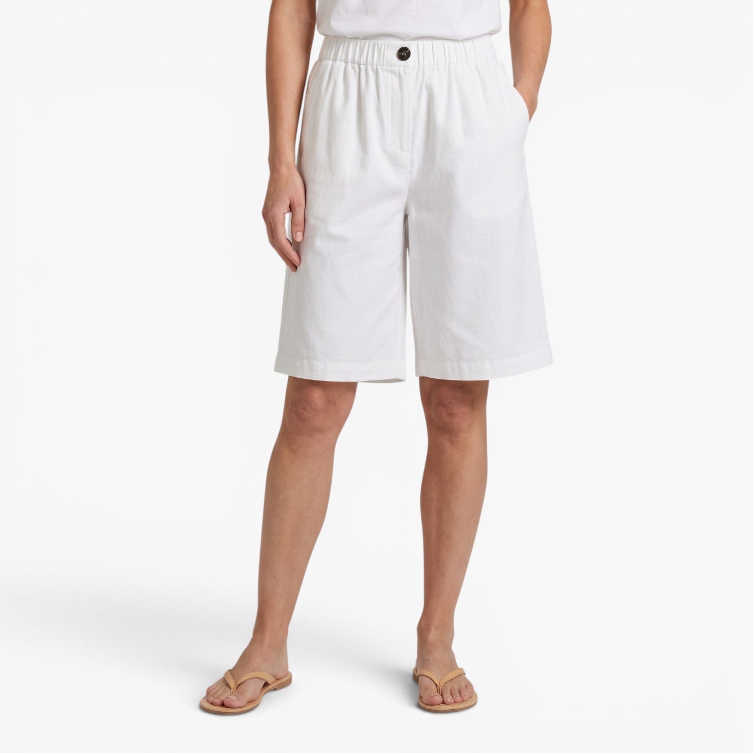 Old Fortune | Dames Losse Shorts met Elastische Tailleband