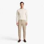 Old Fortune | Heren Casual Broek met Aansluitend Model en Elastische Taille