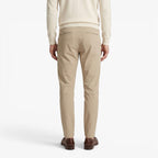 Old Fortune | Heren Casual Broek met Aansluitend Model en Elastische Taille