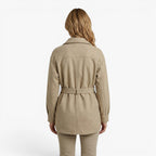 Old Fortune | Women's Oversized Shirt Jacket with Pockets
