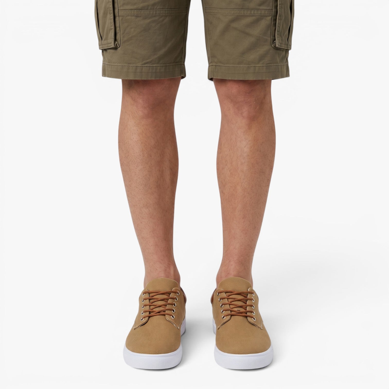 Old Fortune | Heren canvas sneakers met veters en rubberen zool