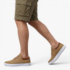 Old Fortune | Heren canvas sneakers met veters en rubberen zool