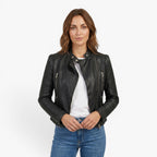 Old Fortune | Dames Motorjas van Kunstleer