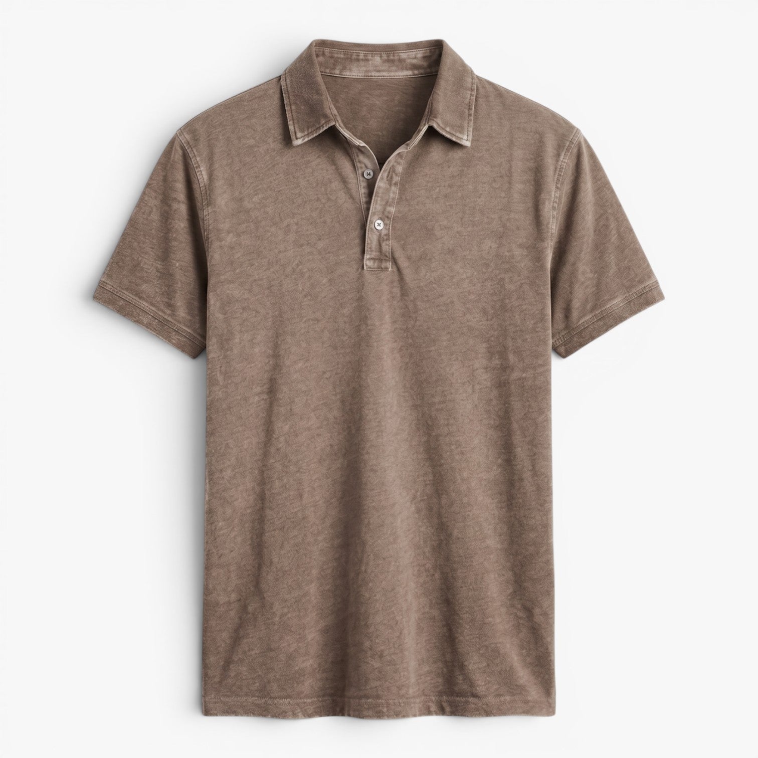 Old Fortune | Męska Koszulka Polo Vintage z Efektem Spranego Materiału