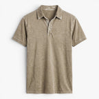 Old Fortune | Heren Vintage Polo Shirt met Verweerd Effect
