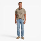 Old Fortune | Heren Vintage Polo Shirt met Verweerd Effect