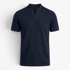 Old Fortune | Herren-Casual-Shirt mit Stehkragen  