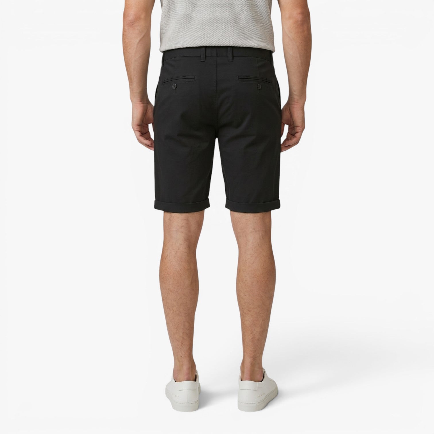 Old Fortune | Elegante Herren Capri-Shorts mit umgeschlagenem Saum