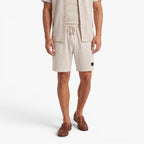 Old Fortune | Heren Waffle Coast Shorts met Elastische Tailleband