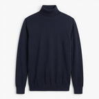 Old Fortune | Men's Turtleneck Sweater with Long Sleeves and Ribbed Collar