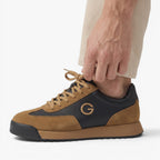 Old Fortune | Men's Sneakers with Contrasting Panels and Laces