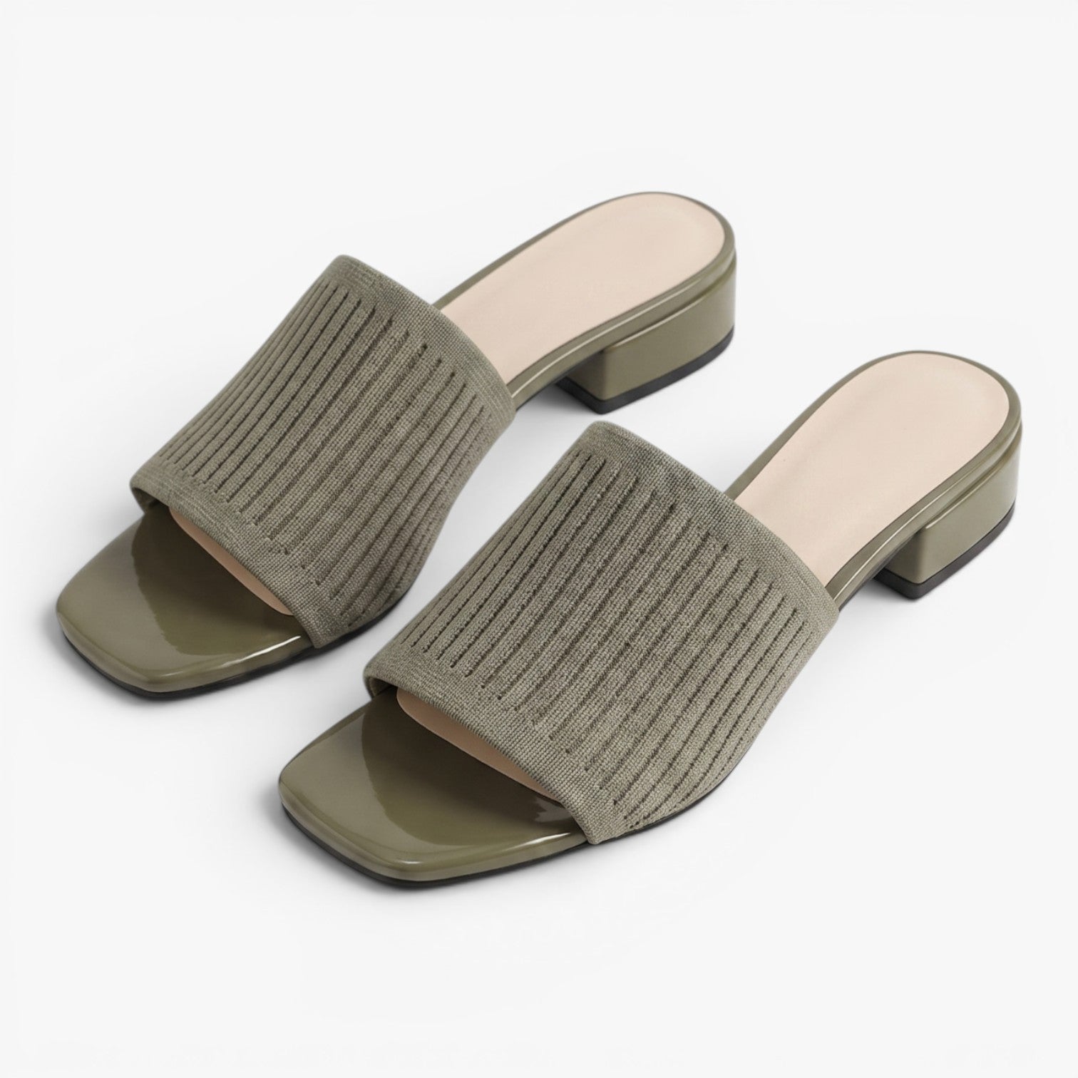 Old Fortune | Women's Low Heel Sandals with Wide Strap