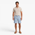 Old Fortune | Heren Zomerse Shorts met Koord Riviera