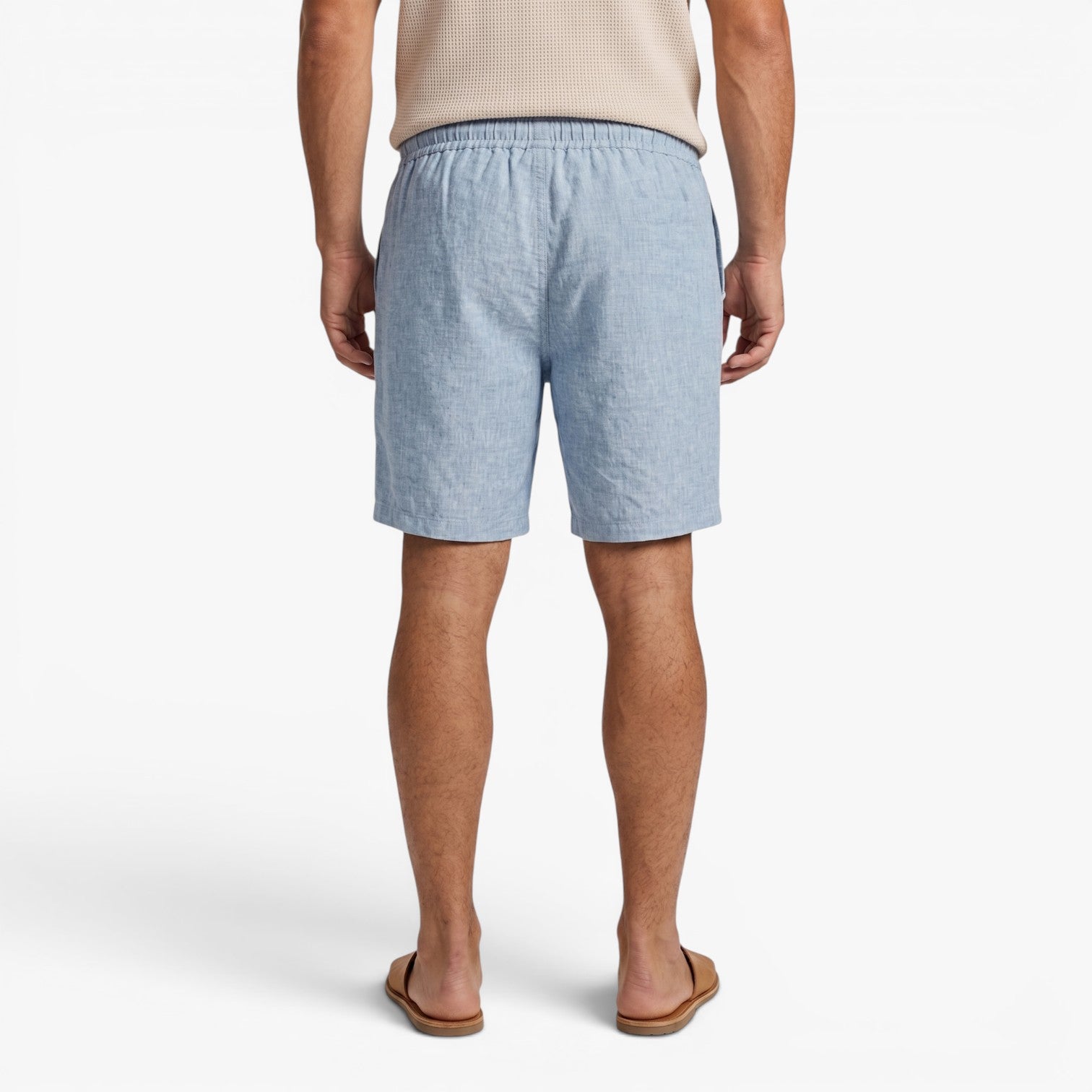 Old Fortune | Heren Zomerse Shorts met Koord Riviera