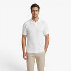 Old Fortune | Herren-Poloshirt mit Jacquard-Struktur  