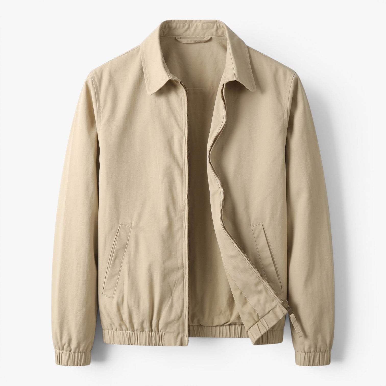 Old Fortune | Men's Lightweight Casual Jacket with Zipper