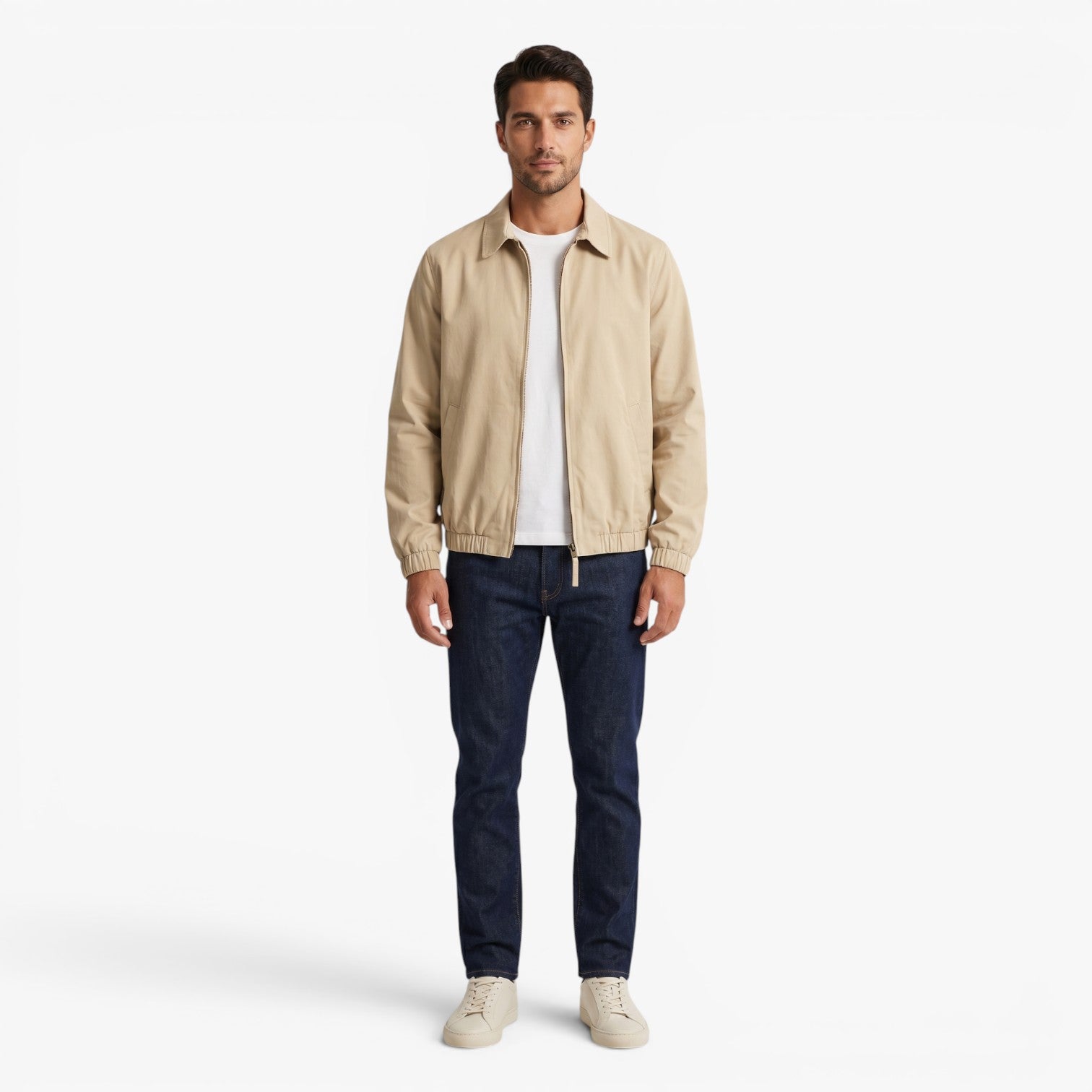 Old Fortune | Men's Lightweight Casual Jacket with Zipper