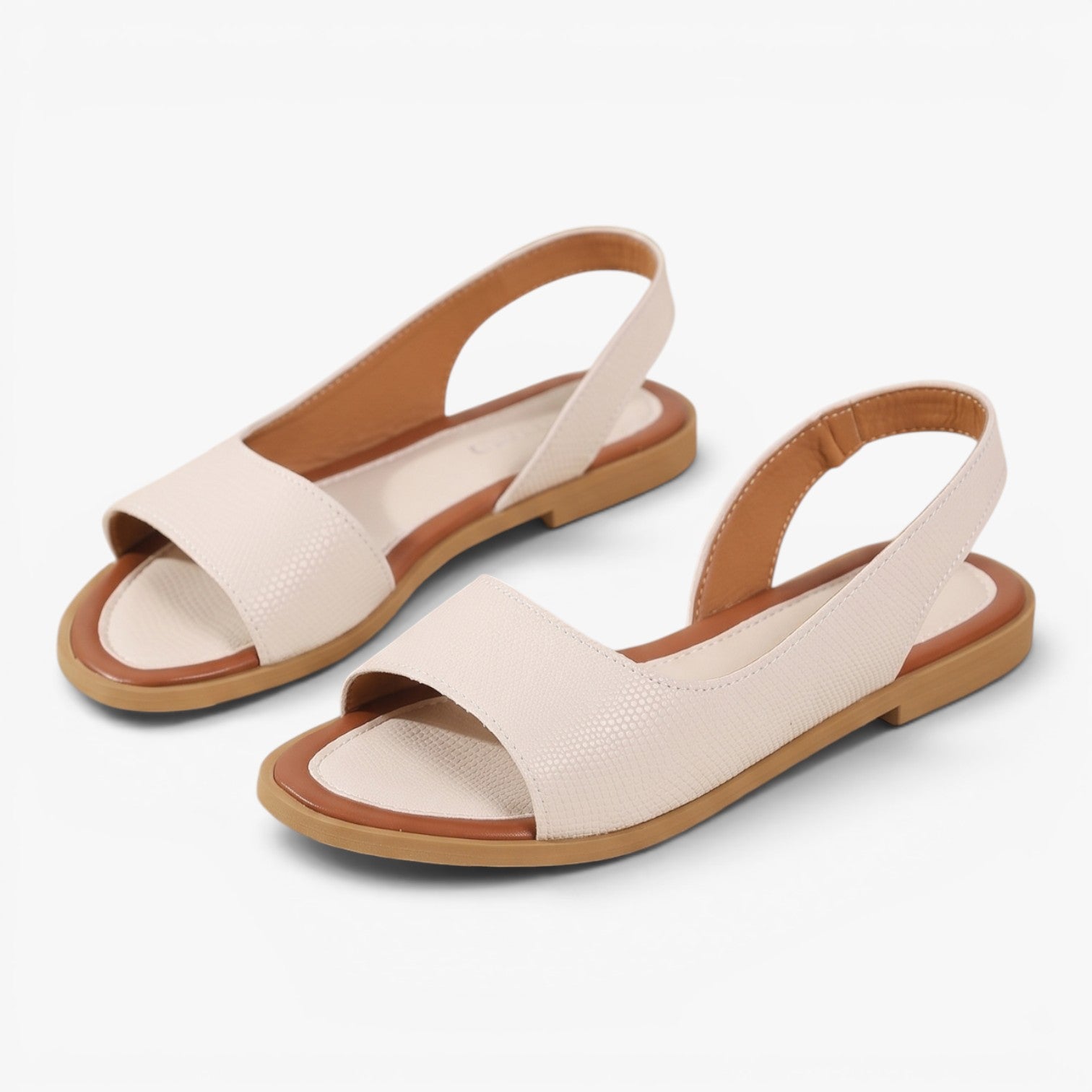 Old Fortune | Dames Slingback Sandalen met Open Teen