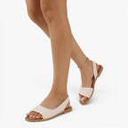 Old Fortune | Dames Slingback Sandalen met Open Teen