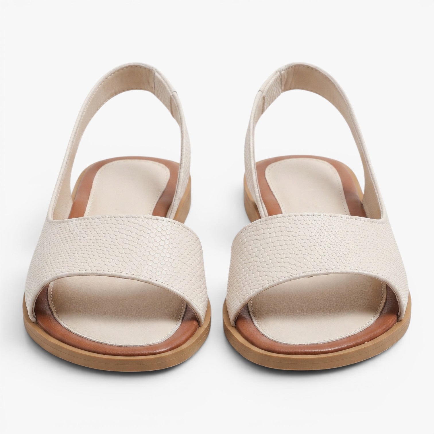 Old Fortune | Dames Slingback Sandalen met Open Teen