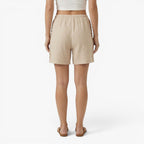 Old Fortune | Women's Lounge Shorts Made of Textured Fabric