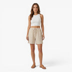 Old Fortune | Women's Lounge Shorts Made of Textured Fabric