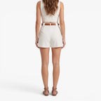 Old Fortune | Women's Elegant High-Waisted Shorts with Belt