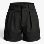 Old Fortune | Women's Elegant High-Waisted Shorts with Belt