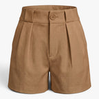 Old Fortune | Women's Elegant High-Waisted Shorts with Belt
