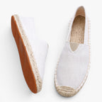 Old Fortune | Heren Linnen Espadrilles Instappers met Gevlochten Zool