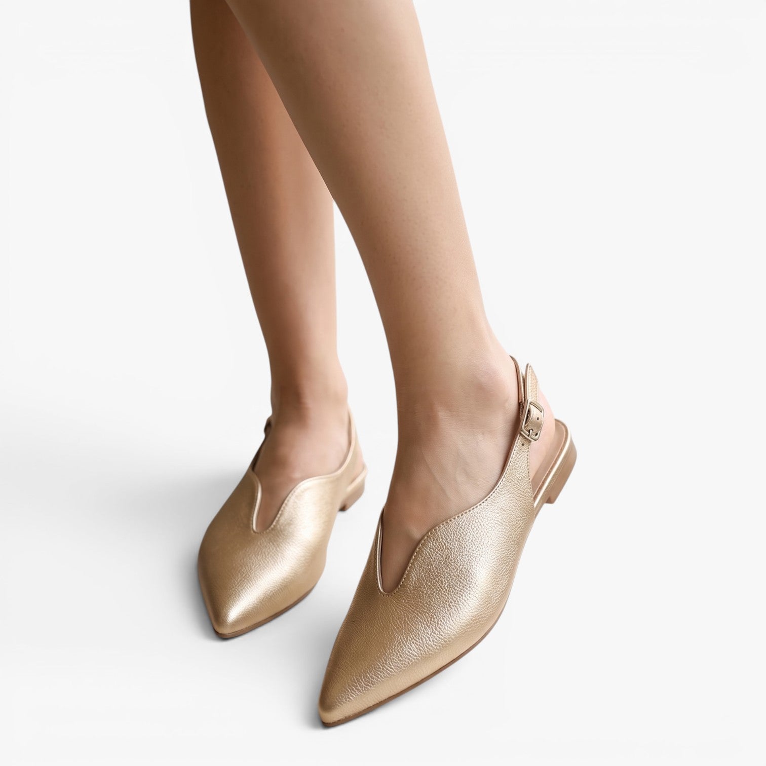 Old Fortune | Dames Slingback Pumps met Puntige Neus