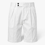 Old Fortune | Heren Elegante Tailored Shorts met Dubbele Knopen