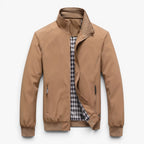 Old Fortune | Men's Smart Casual Bomber Jacket with Stand Collar