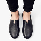 Old Fortune | Heren Leren Instapschoenen Casual met Zachte Zool