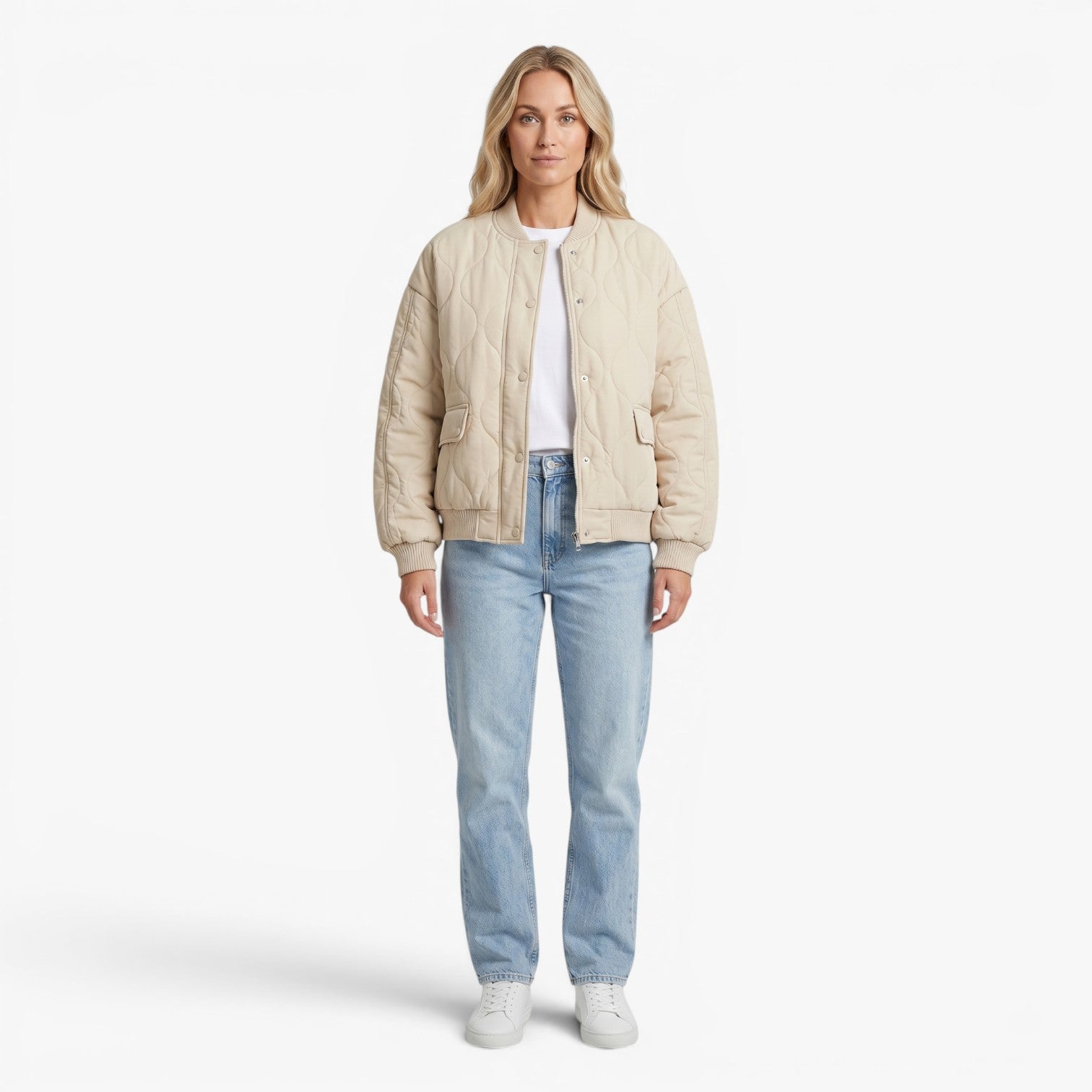 Old Fortune | Dames Gewatteerde Oversized Bomberjas