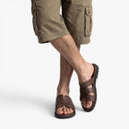 Old Fortune | Heren Casual Slippers met Brede Band