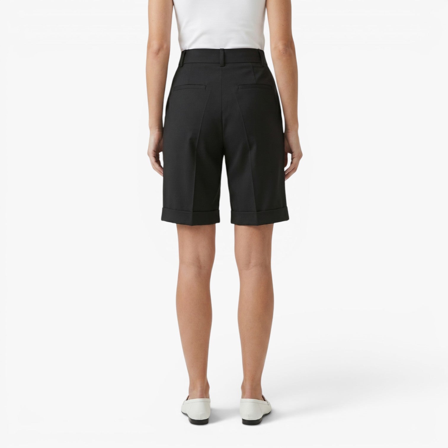 Old Fortune | Elegante Damen-Shorts mit hohem Bund