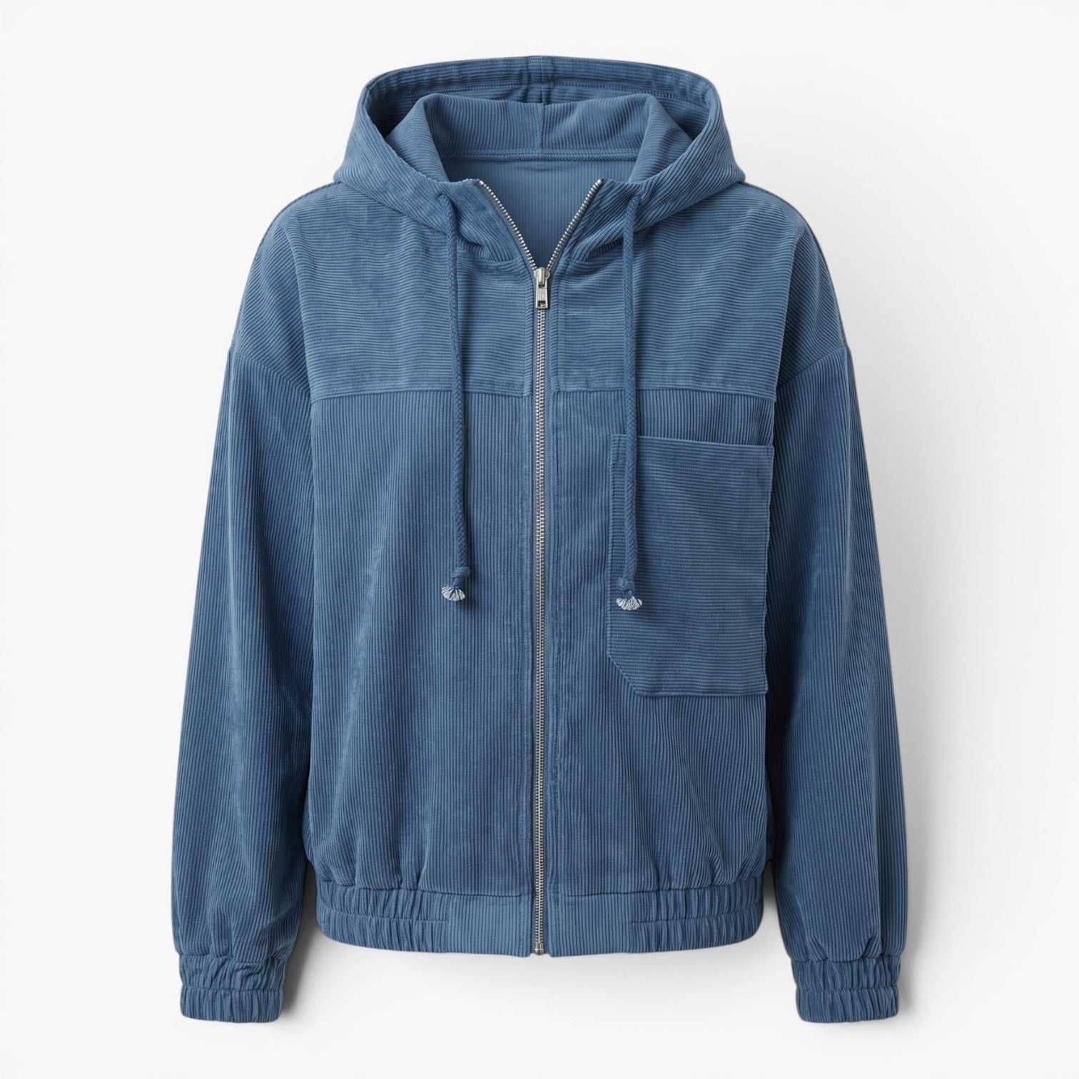 Old Fortune | Women's Corduroy Jacket with Zipper