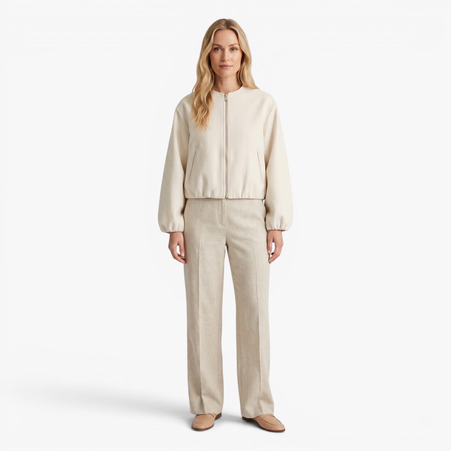 Old Fortune | Dames Oversized Bomberjack met Rits
