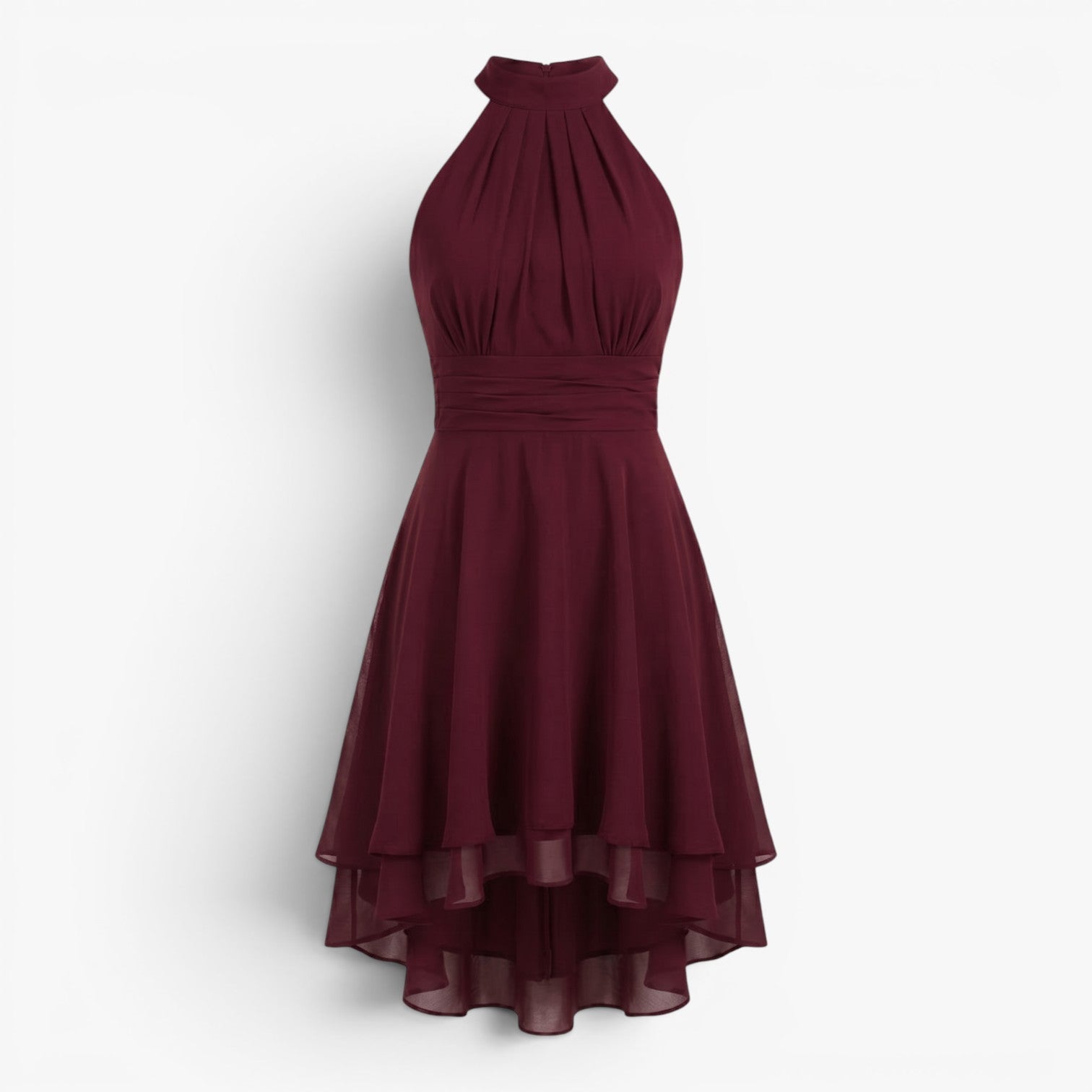 Old Fortune | Elegantes Midikleid mit Trägern für Damen  