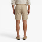Old Fortune | Heren Linnen Shorts Coastal met Verstelbare Tailleband