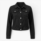 Old Fortune | Women's Slim Fit Denim Jacket